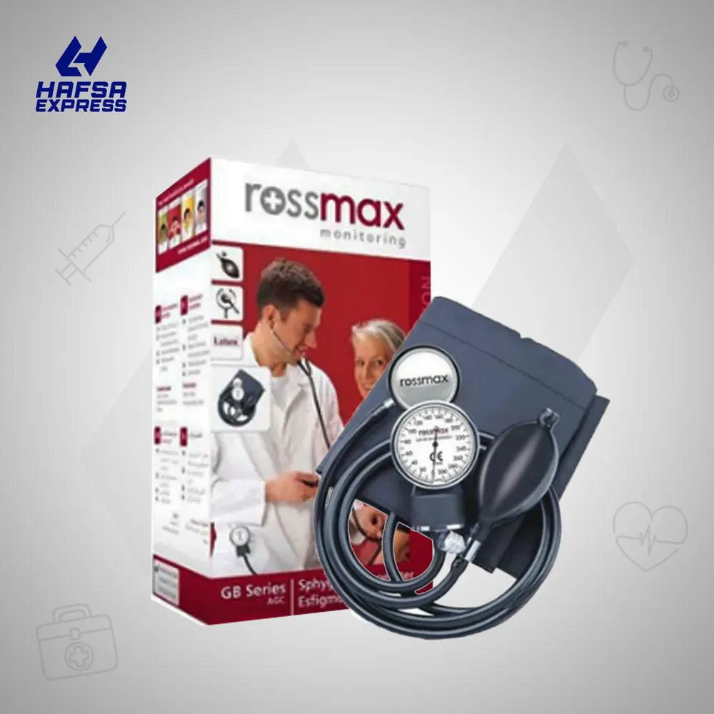 Rossmax Analog Blood Pressure Machine & Stethoscope Set-image